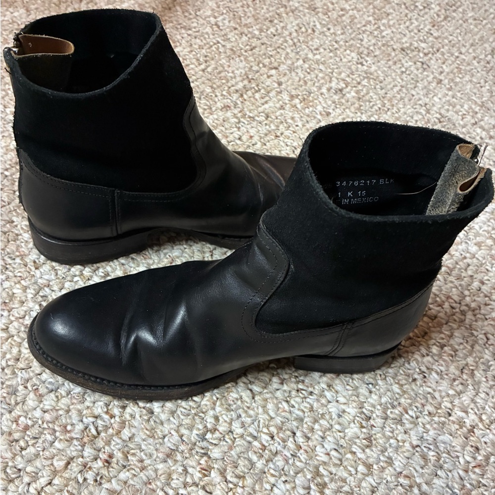 Frye Black Ankle Boots